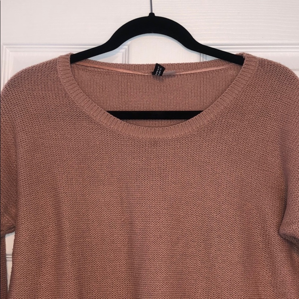 H&M Pink Sweater Dress, Size 6, Great Condition